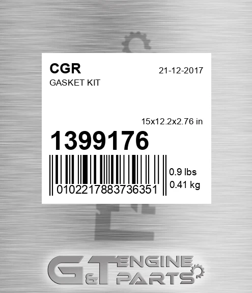 1399176 Gasket Kit