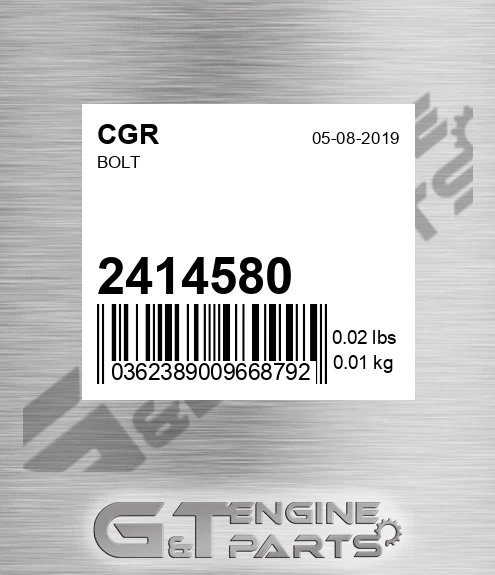 2414580 Bolt