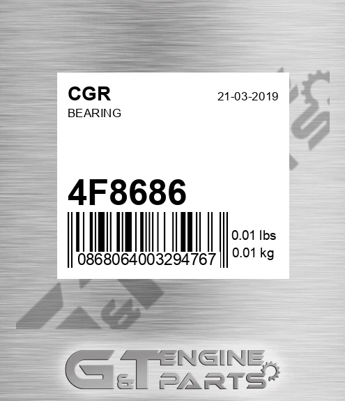 4F8686 Bearing