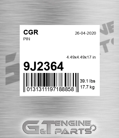 9J2364 CGR Pin