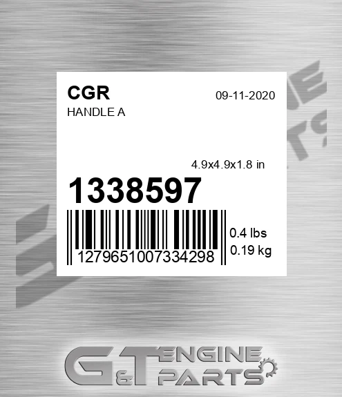 1338597 CGR Handle A