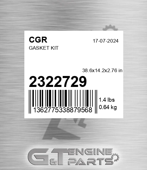 2322729 Gasket Kit