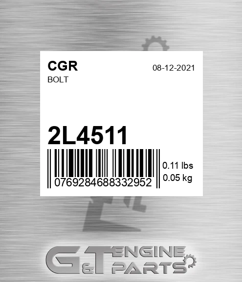 2L4511 Bolt