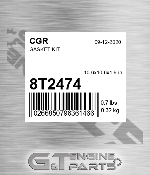 8T2474 CGR Gasket Kit