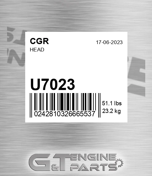 U7023 Head