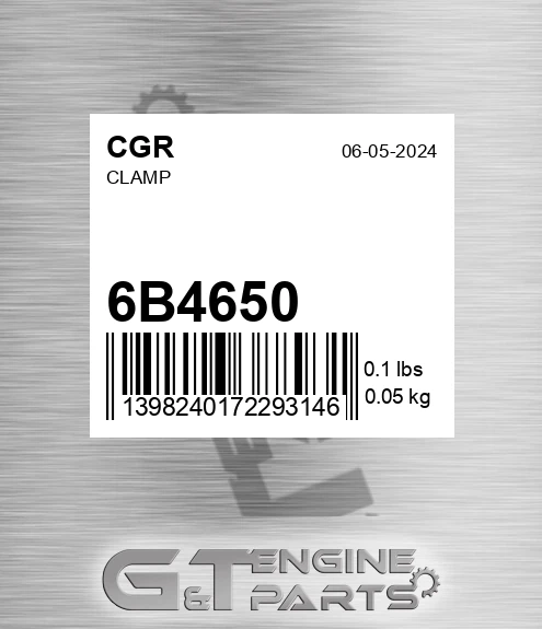 6B4650 CGR Clamp