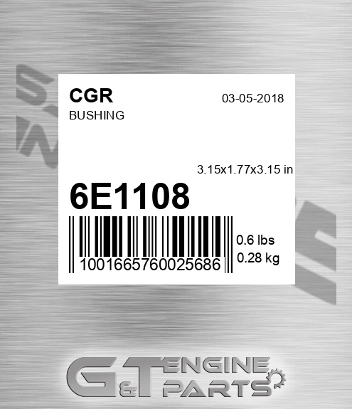 6E1108 Bushing