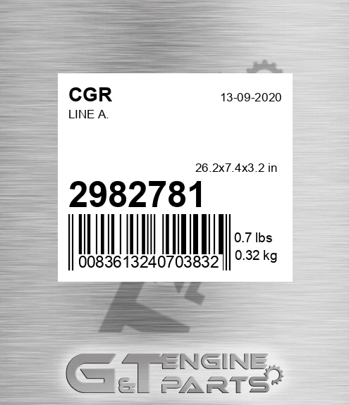 2982781 CGR Line A.