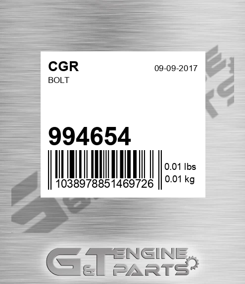 994654 Bolt
