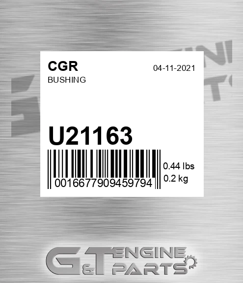 U21163 Bushing