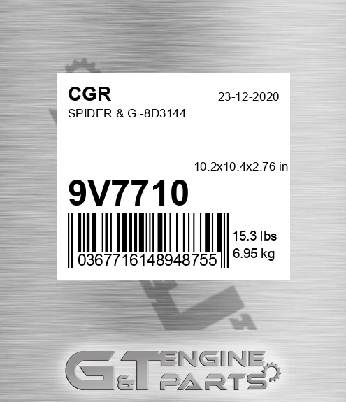 9V7710 CGR Spider & G.-8d3144