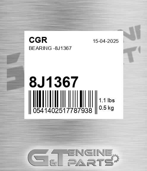 8J1367 Bearing -