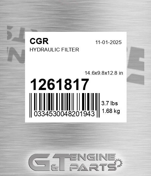1261817 CGR Hydraulic Filter