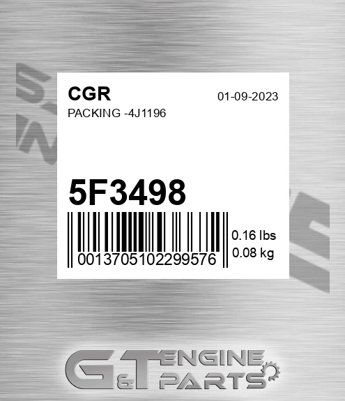 5F3498 Packing -4j1196