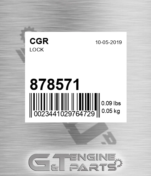 878571 Lock