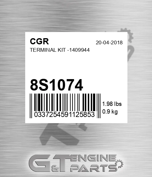 8S1074 Terminal Kit -1409944