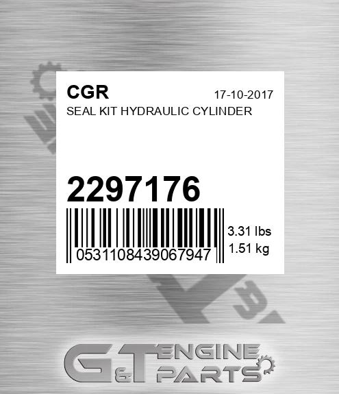 2297176 Seal Kit Hydraulic Cylinder