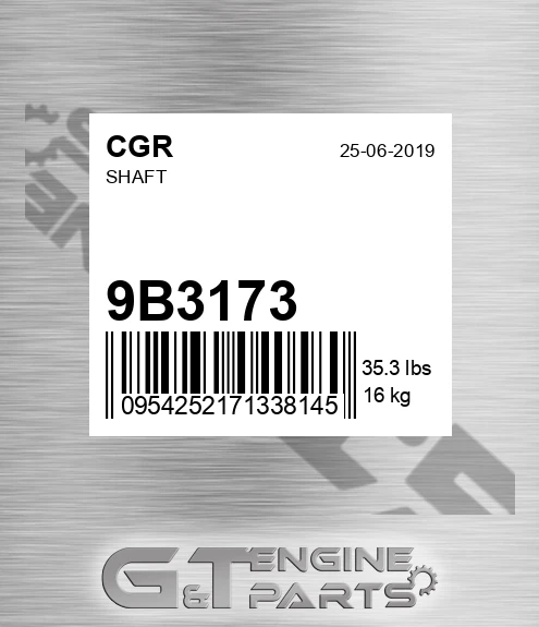 9B3173 Shaft