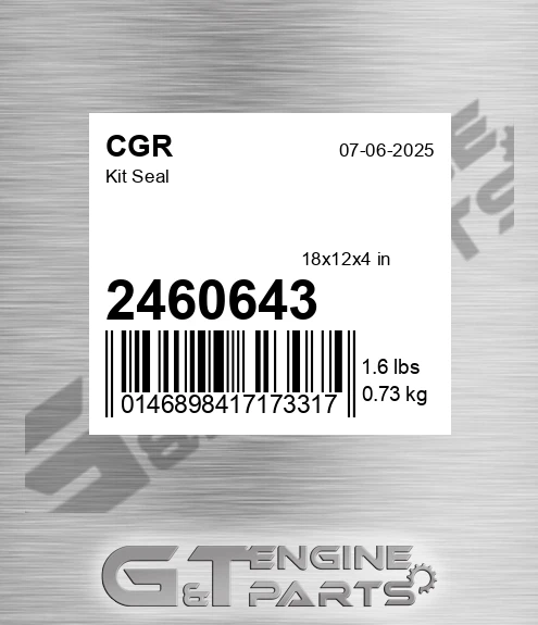 2460643 Kit Seal