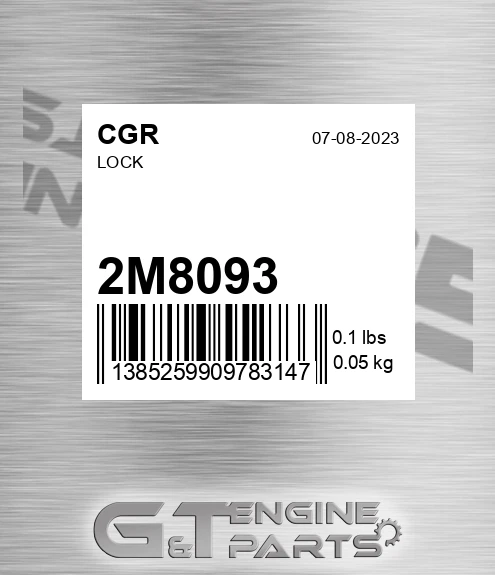 2M8093 Lock