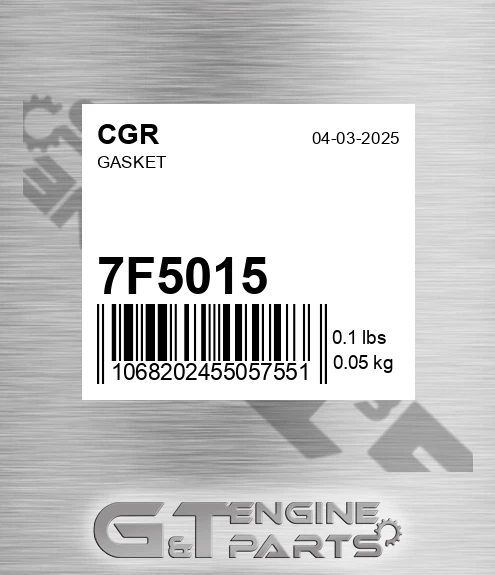 7F5015 Gasket