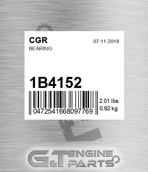1B4152 Bearing