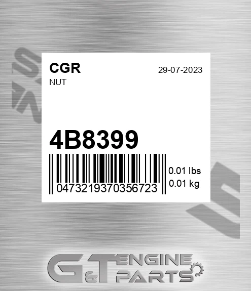 4B8399 Nut
