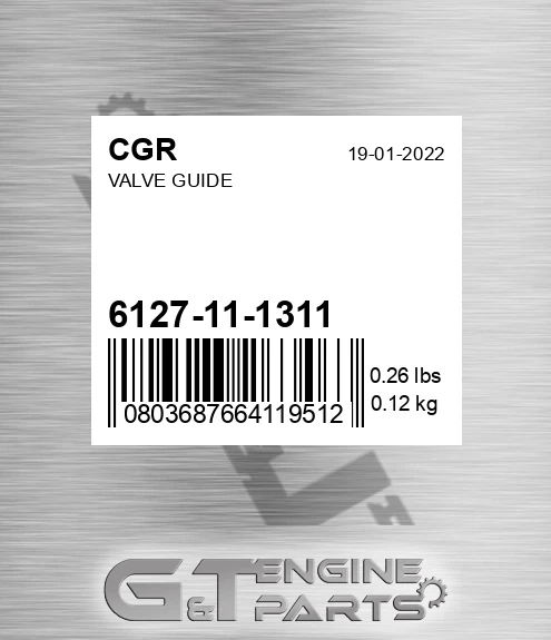 6127-11-1311 Valve Guide for CGR