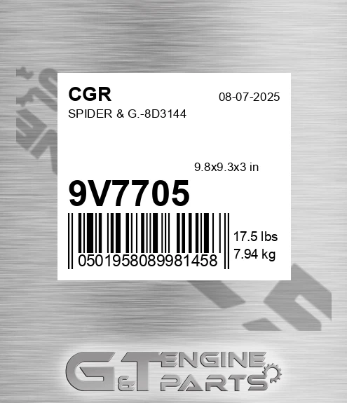 9V7705 CGR Spider & G.-8d3144