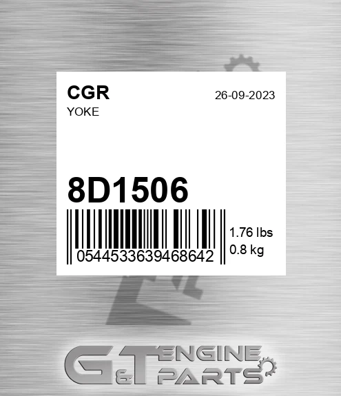 8D1506 CGR Yoke