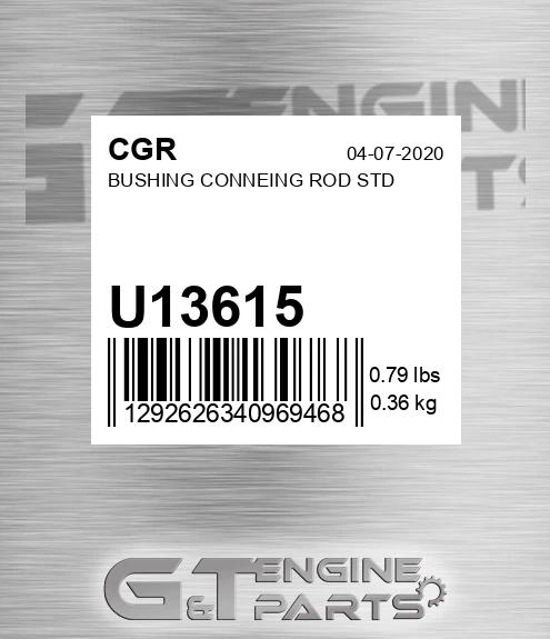 U13615 Bushing Conneing Rod Std