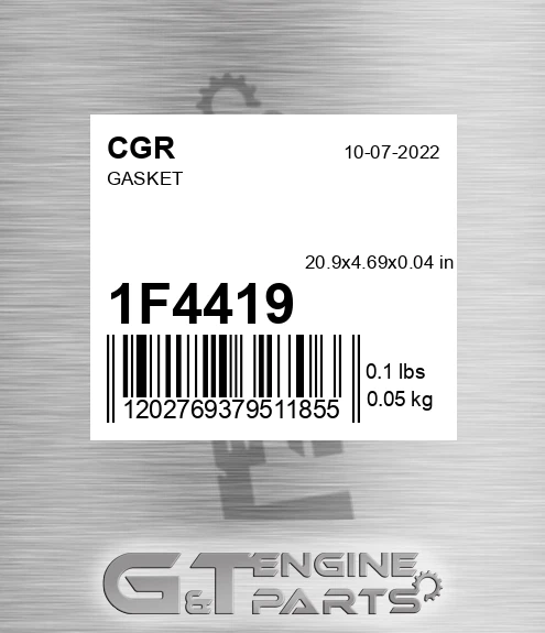 1F4419 Gasket