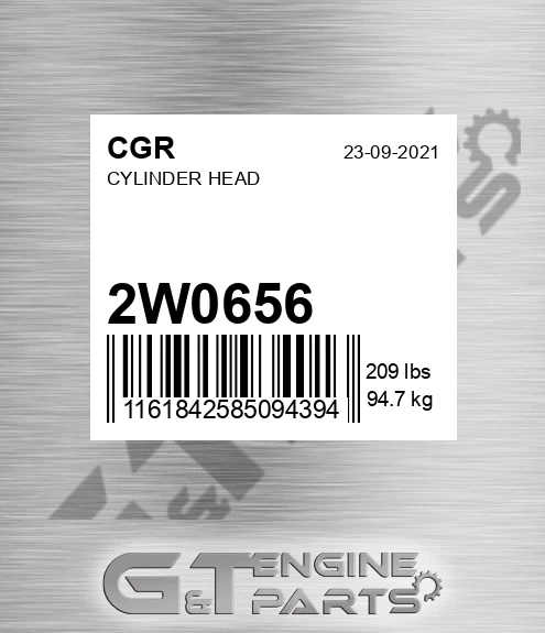 2W0656 Cylinder Head