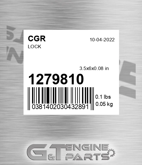 1279810 Lock