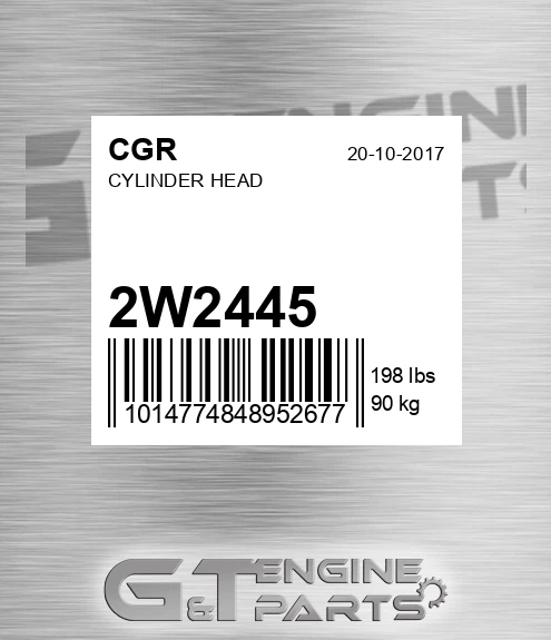2W2445 Cylinder Head