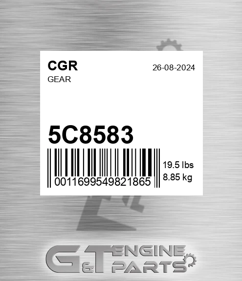 5C8583 Gear