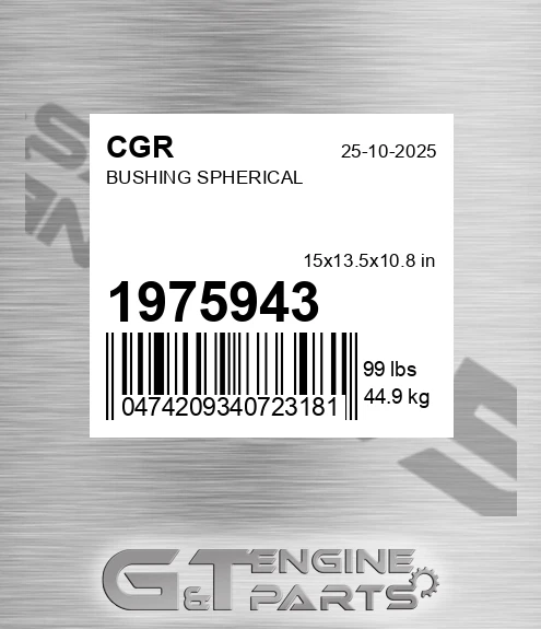 1975943 CGR Bushing Spherical