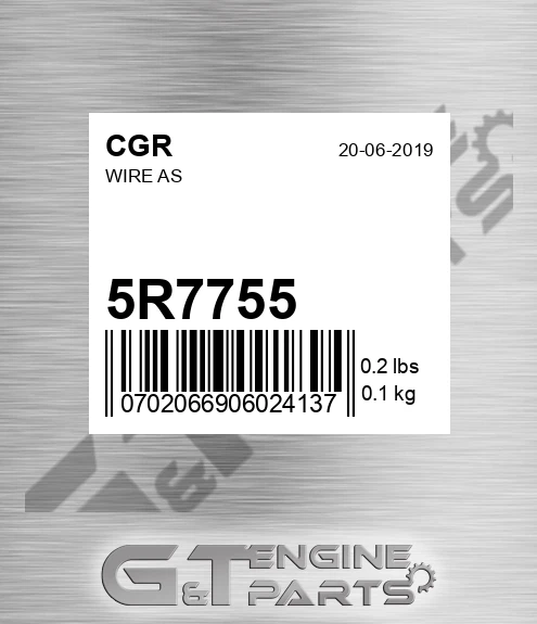 5R7755 CGR Wire As