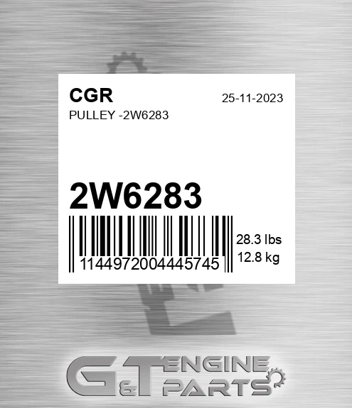 2W6283 Pulley -