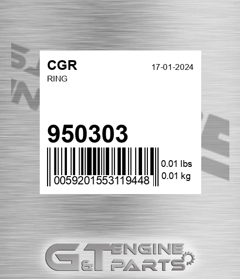 950303 CGR Ring