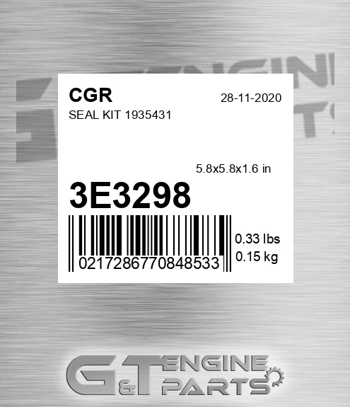3E3298 Seal Kit 1935431