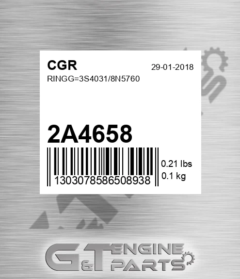 2A4658 Ringg=3s4031/8n5760
