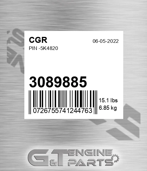 3089885 CGR Pin -5k4820