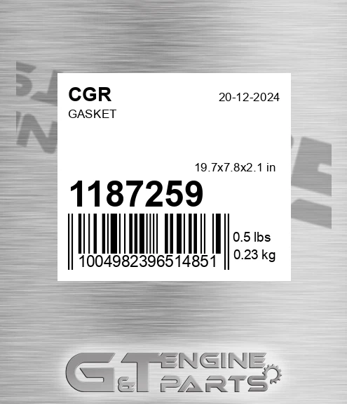 1187259 Gasket
