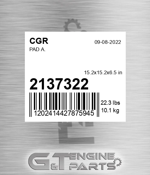 2137322 Pad A.