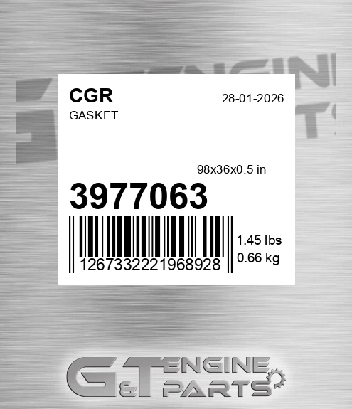 3977063 Gasket