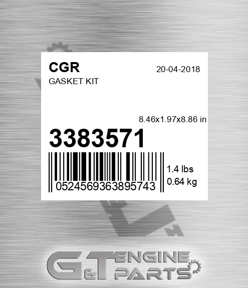 3383571 Gasket Kit