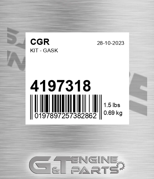 4197318 Kit - Gask