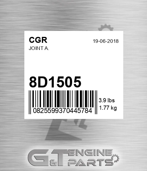 8D1505 Joint A.