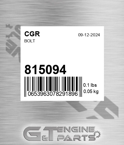 815094 Bolt